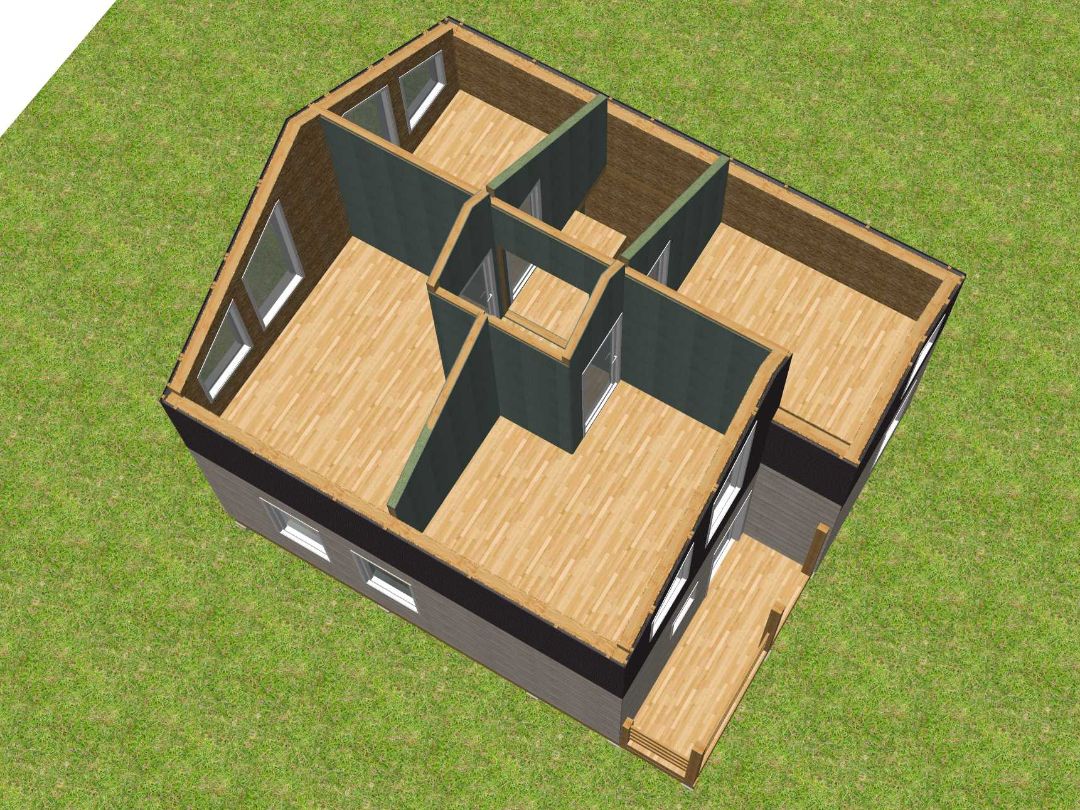 Пять спальных комнат