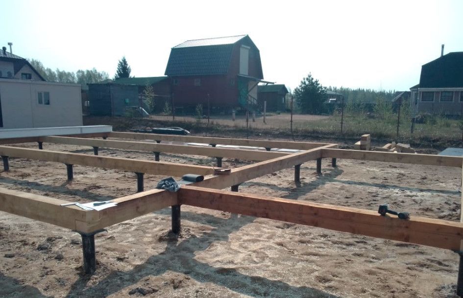 Фундамент под каркасный дом