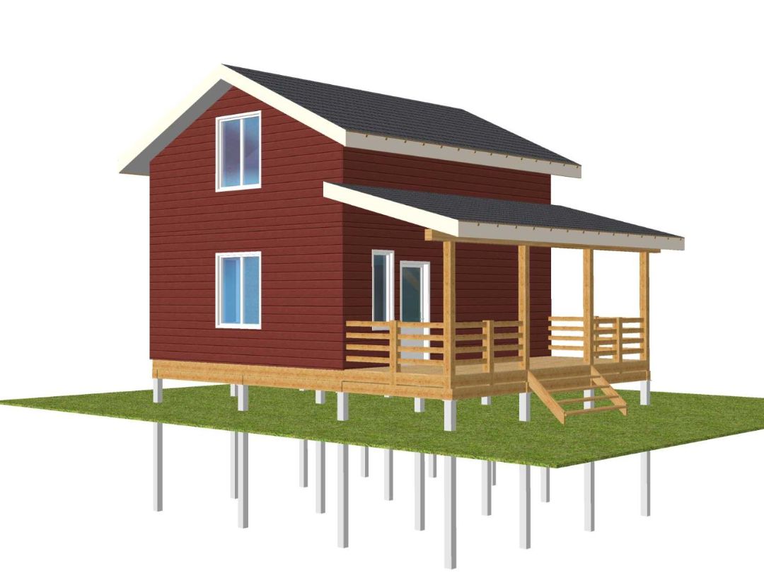 Небольшая площадь дома