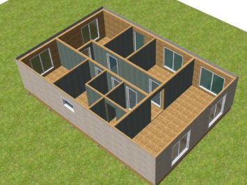 Точная сметная стоимость строительства одноэтажного дома 93.96 м2