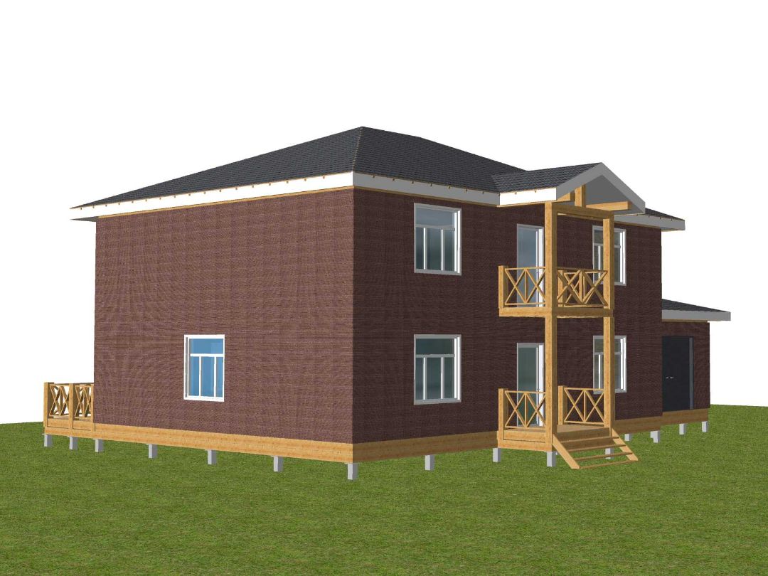 Вальмовая крыша