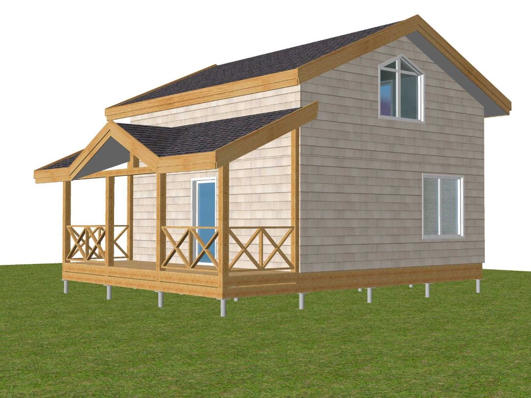 Свайно-винтовой фундамент