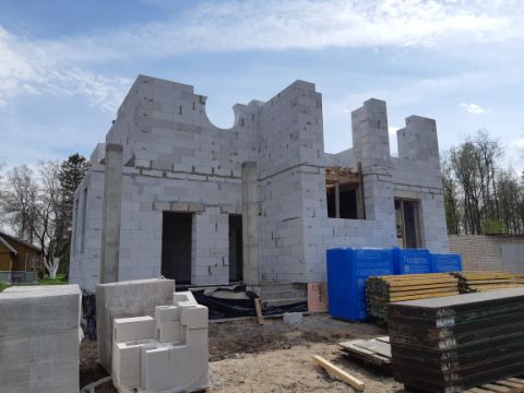 Дом из блоков в СПб