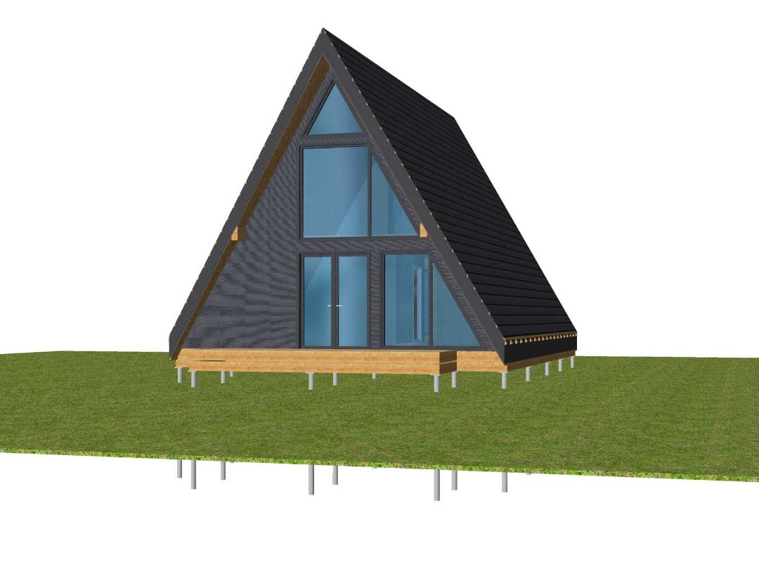 Проект А-фрейм дома