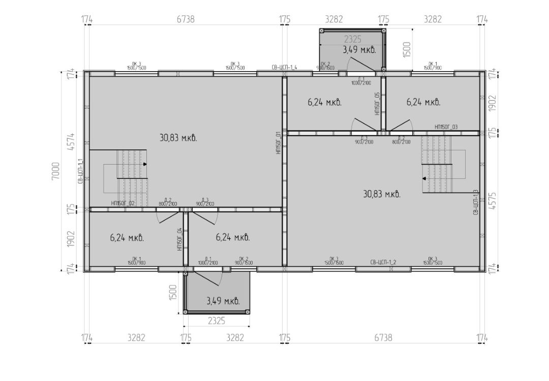 проект дома sip202