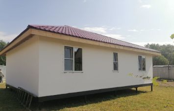 Строительство одноэтажного каркасного дома