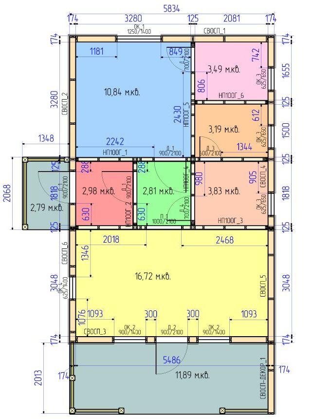 Изменим планировку бесплатно