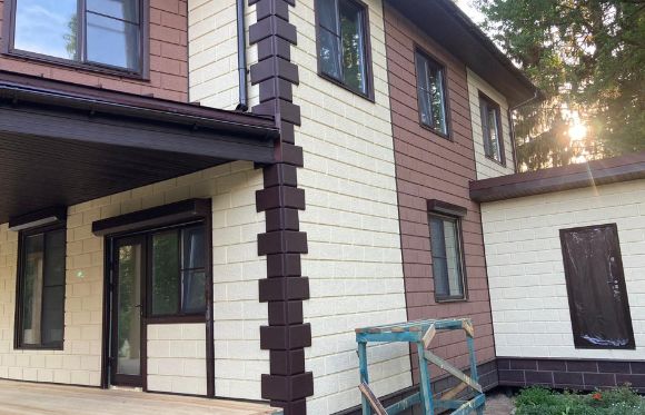 Дом 2 этажа из СИП панелей