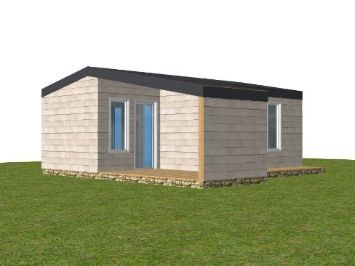 Смета на строительство маленького гостевого домика  42.36 м2