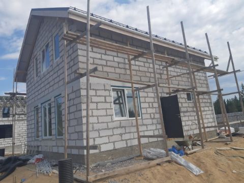 Типовой проект дома из газоблока