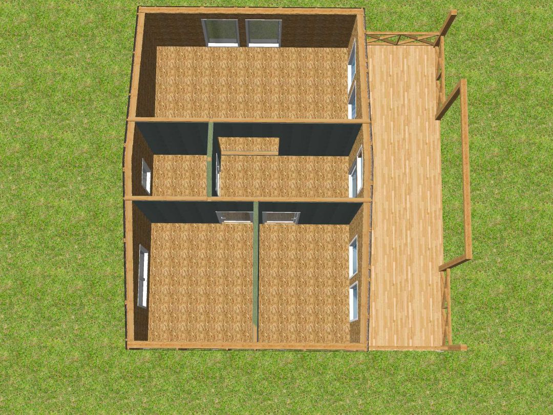 Разделенная планировка