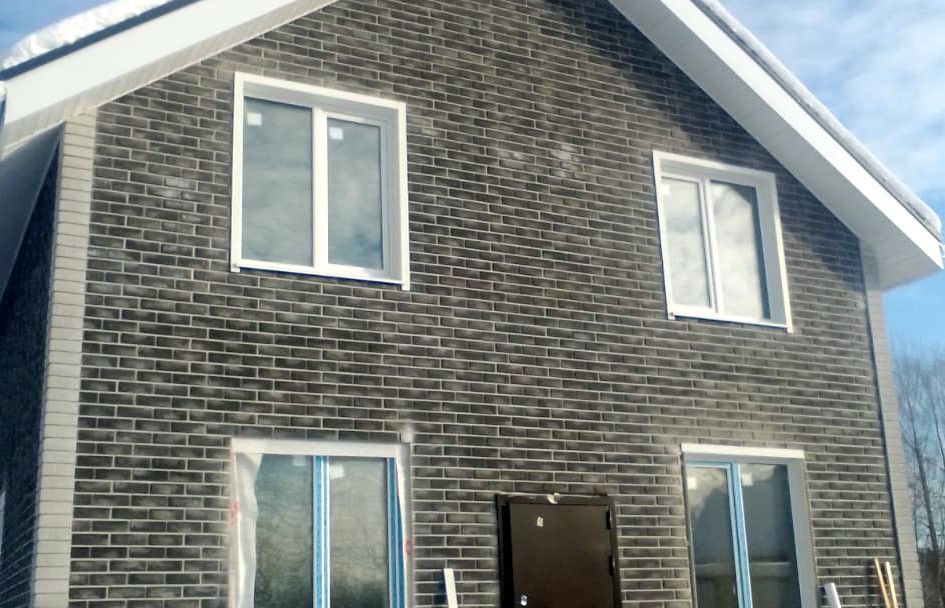 Отделка фасада в загородном доме