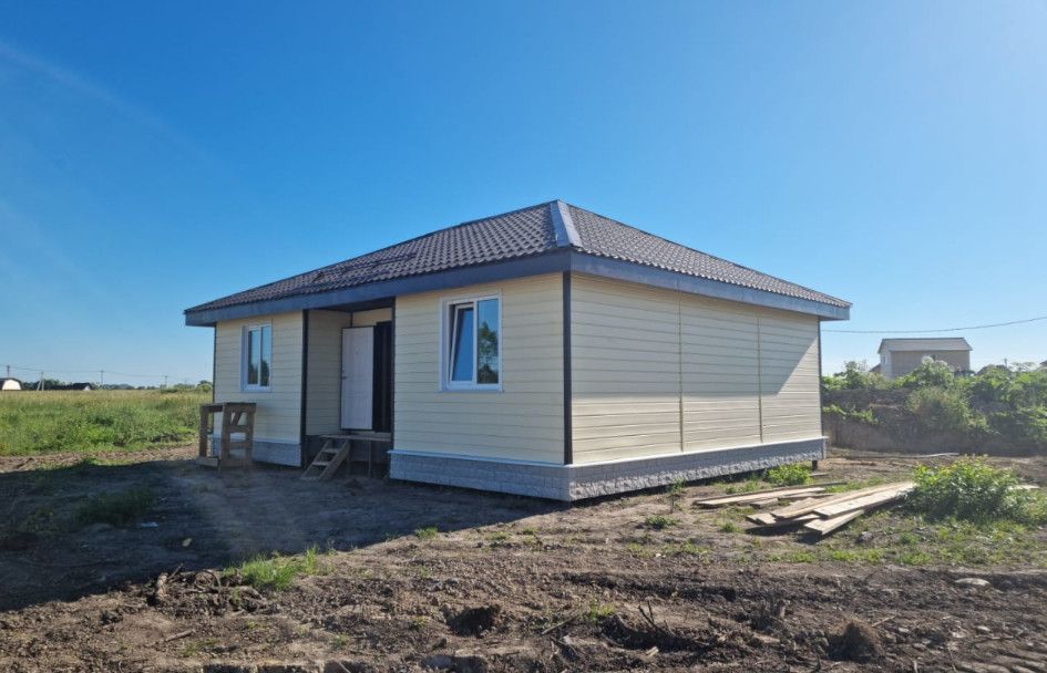 Одноэтажный каркасник фото дома