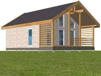 Точная стоимость строительства дома 7х8 