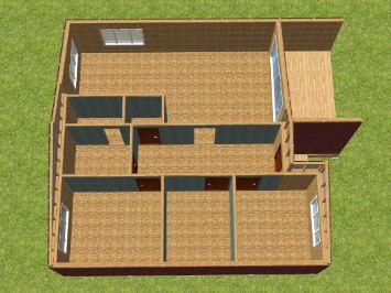 Точная сметная стоимость строительства одноэтажного дома 119.69 м2
