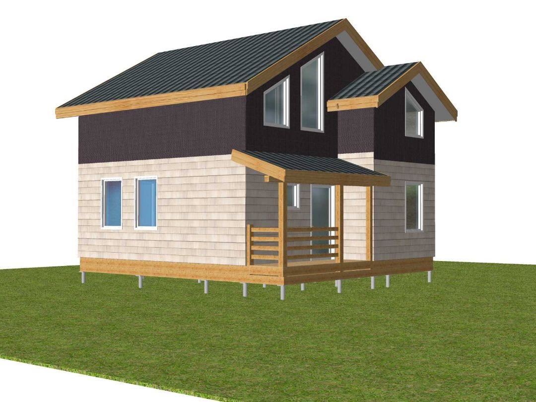 Дом с эркером