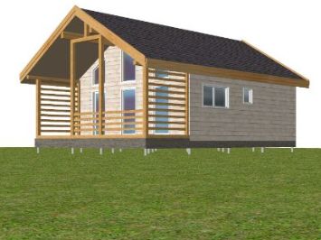 Точная стоимость строительства дома 7х8