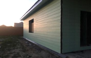 Строительство каркасного дома под крышу