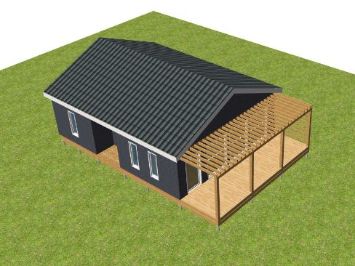 Актуальная сметная стоимость строительства одноэтажного дома 93.96 м2