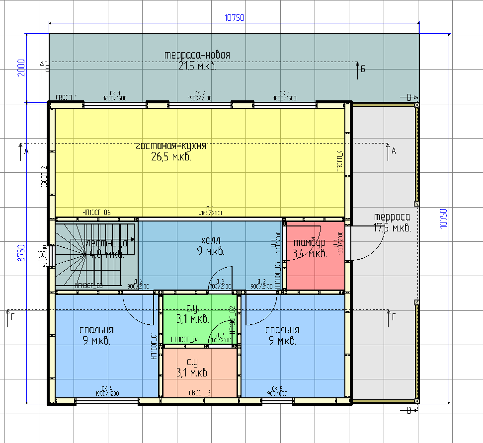 Функциональный первый этаж