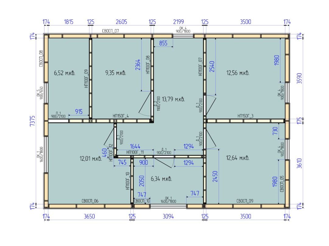 Изменим планировку по вашему желанию