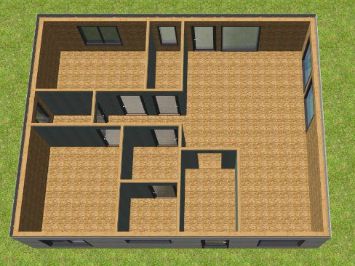 Загородный дом с двумя спальнями