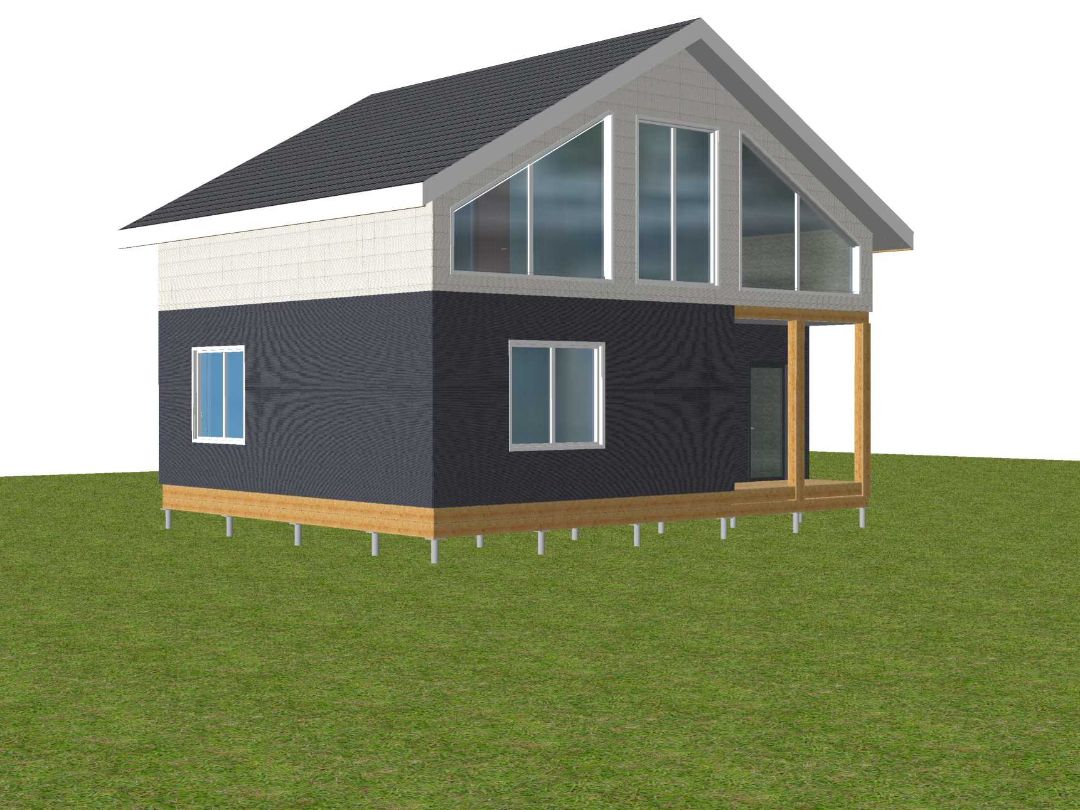 Терраса в общем контуре