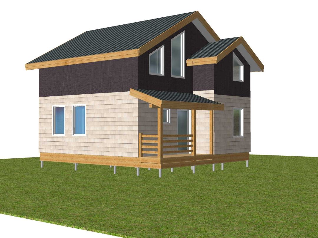 Дом с эркером