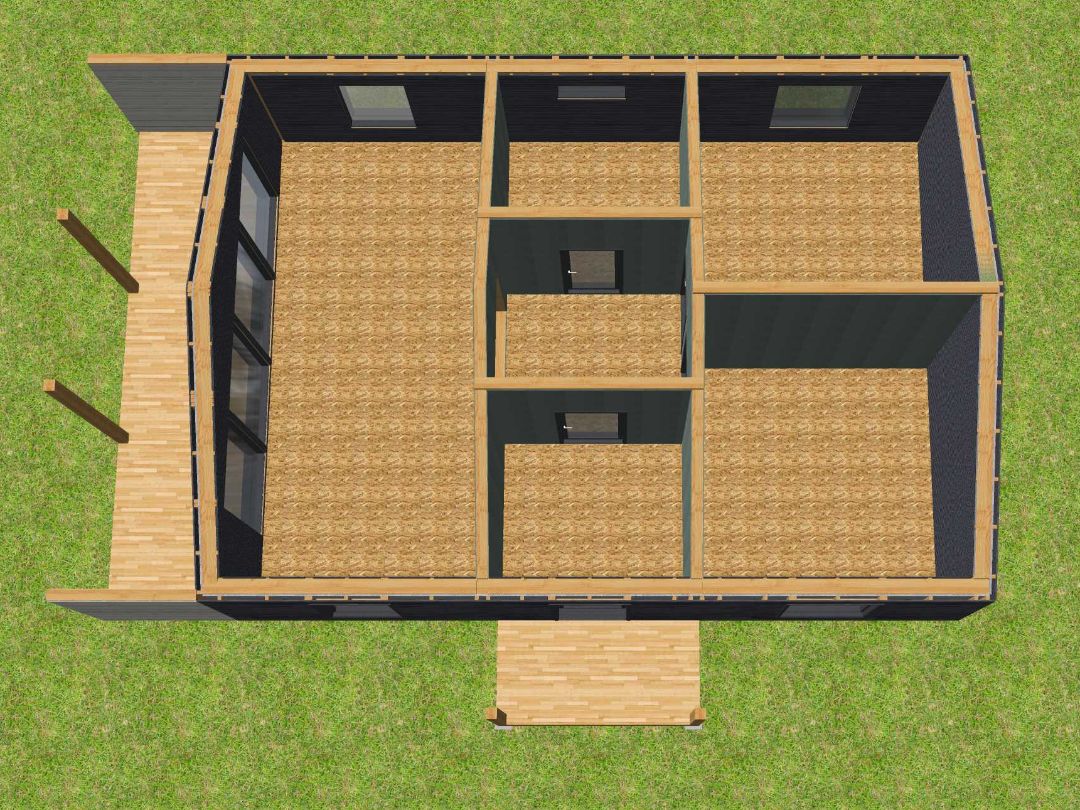 Две спальных комнаты