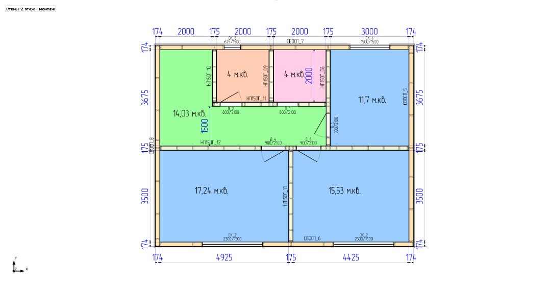 Изменим планировку и размеры дома по вашему запросу