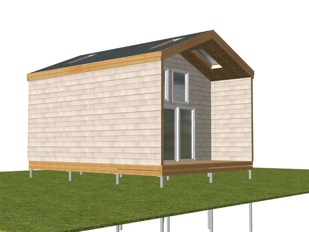 Дом с лофтом