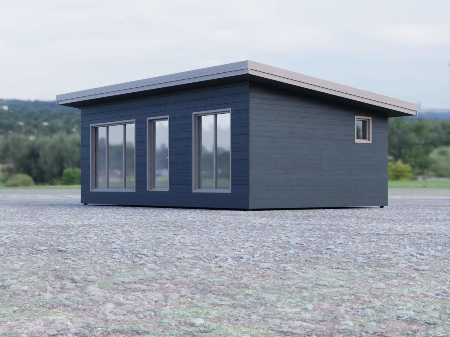 Разработка 3D визуализации дома