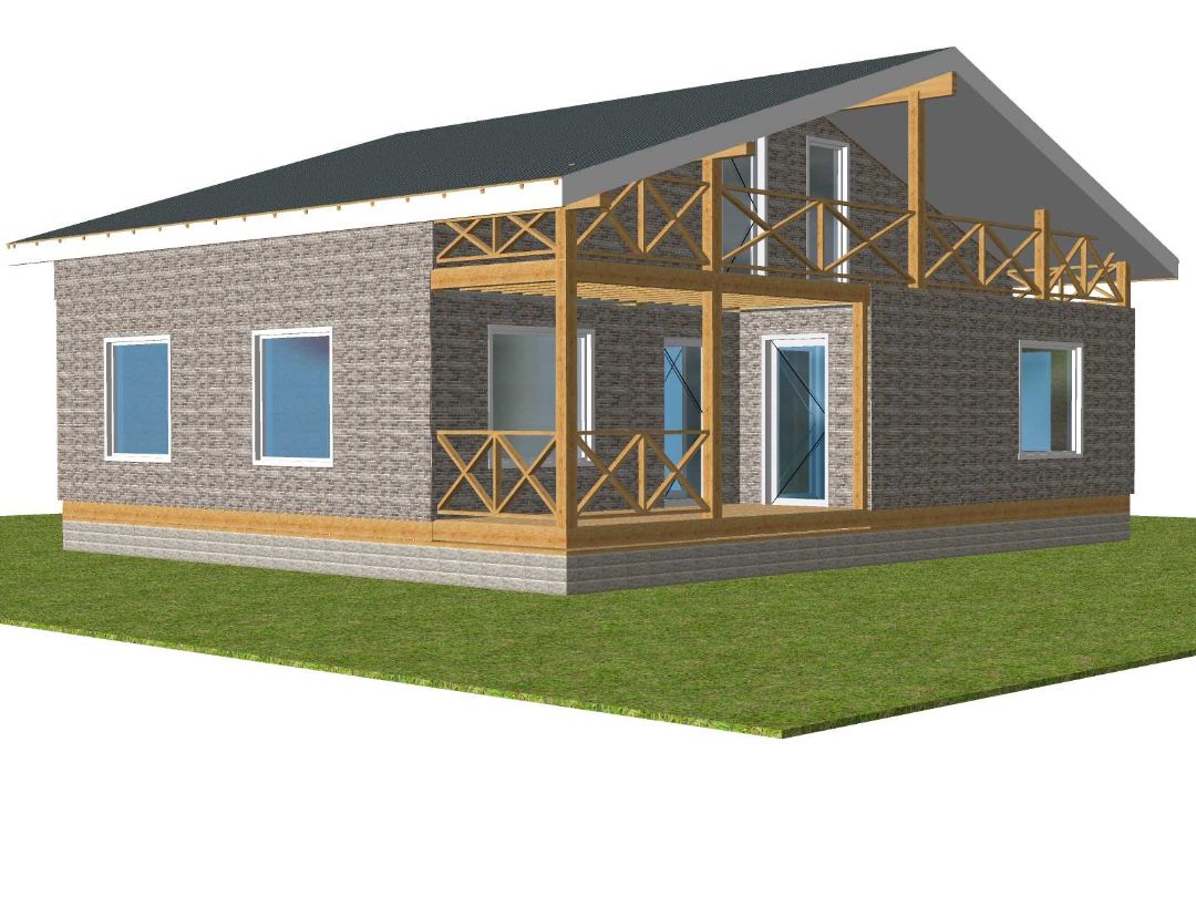 Дом с мансардным этажом