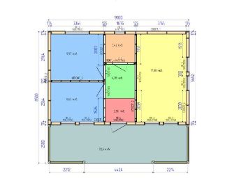 Смета на строительство одноэтажного дома 99 м2