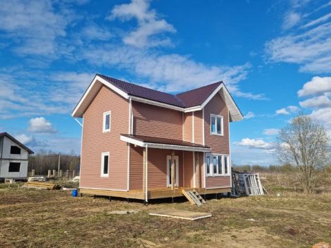 Двухэтажный дом из СИП панелей