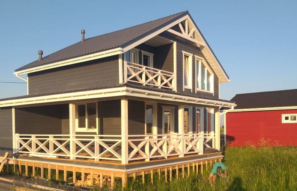 Дом и СИП панелей под ключ в СПб