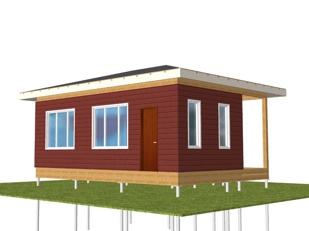 Маленький дачный домик