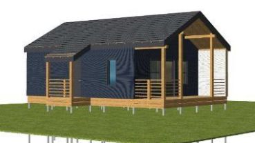 Проект зимнего каркасного дома по проекту мАРТГ-PRO-98-37-135-1