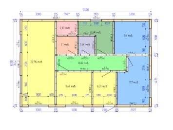 Точная сметная стоимость строительства одноэтажного дома 93.96 м2