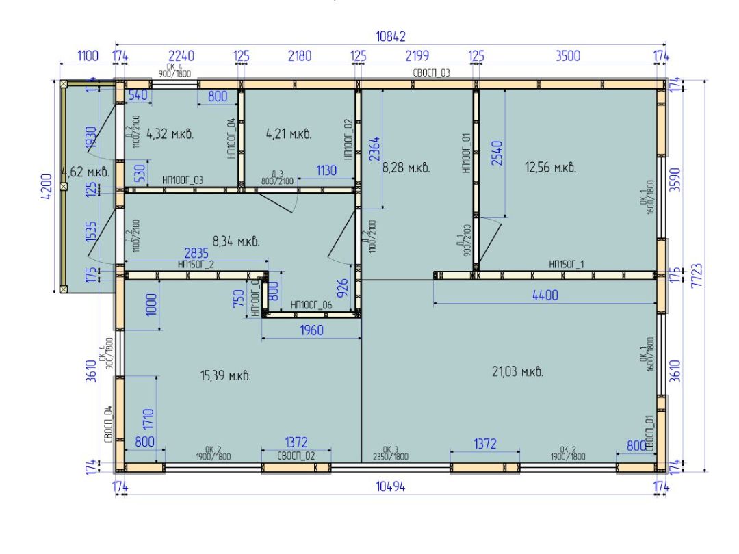 Изменим планировку по вашему желанию