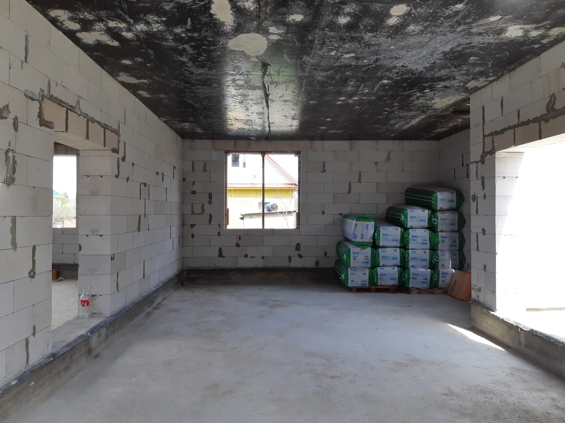 Дом из газобетона под отделку