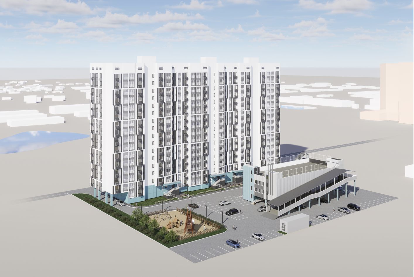 Жилой комплекс по ул. Автодорожная в квартале 13, г. Якутск - фото 5