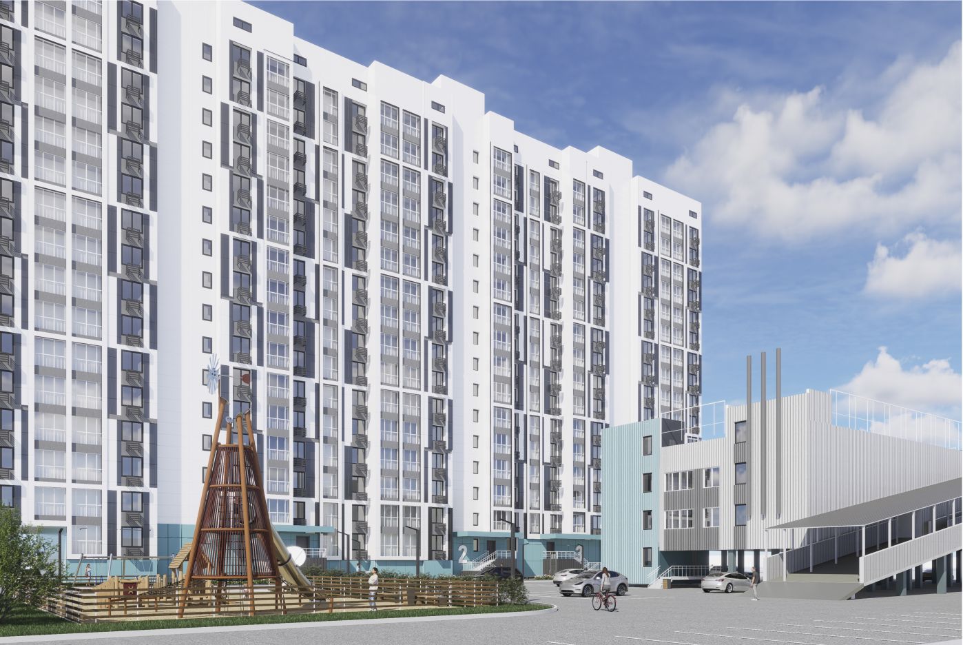 Жилой комплекс по ул. Автодорожная в квартале 13, г. Якутск - фото 2