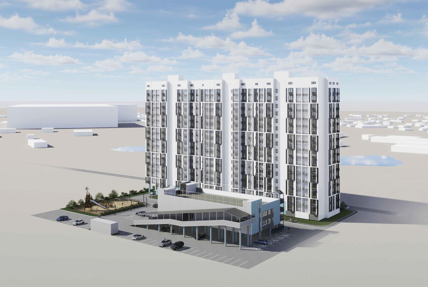 Жилой комплекс по ул. Автодорожная в квартале 13, г. Якутск - фото 7