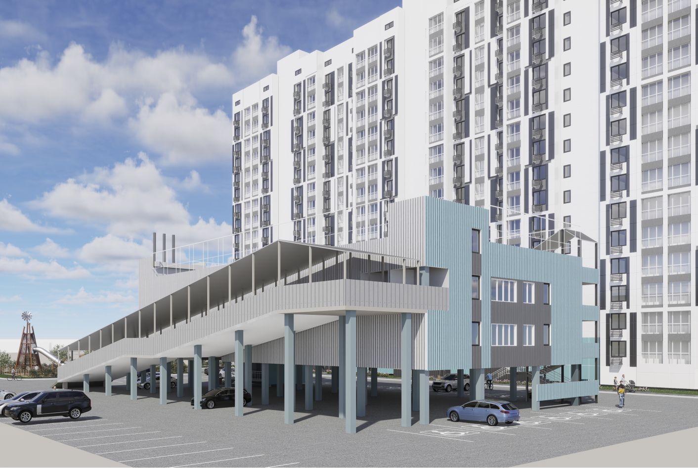 Жилой комплекс по ул. Автодорожная в квартале 13, г. Якутск - фото 3