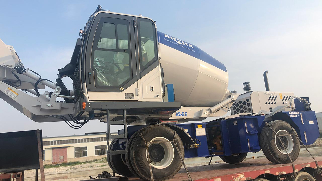 самозагружающийся миксер AS-5.5