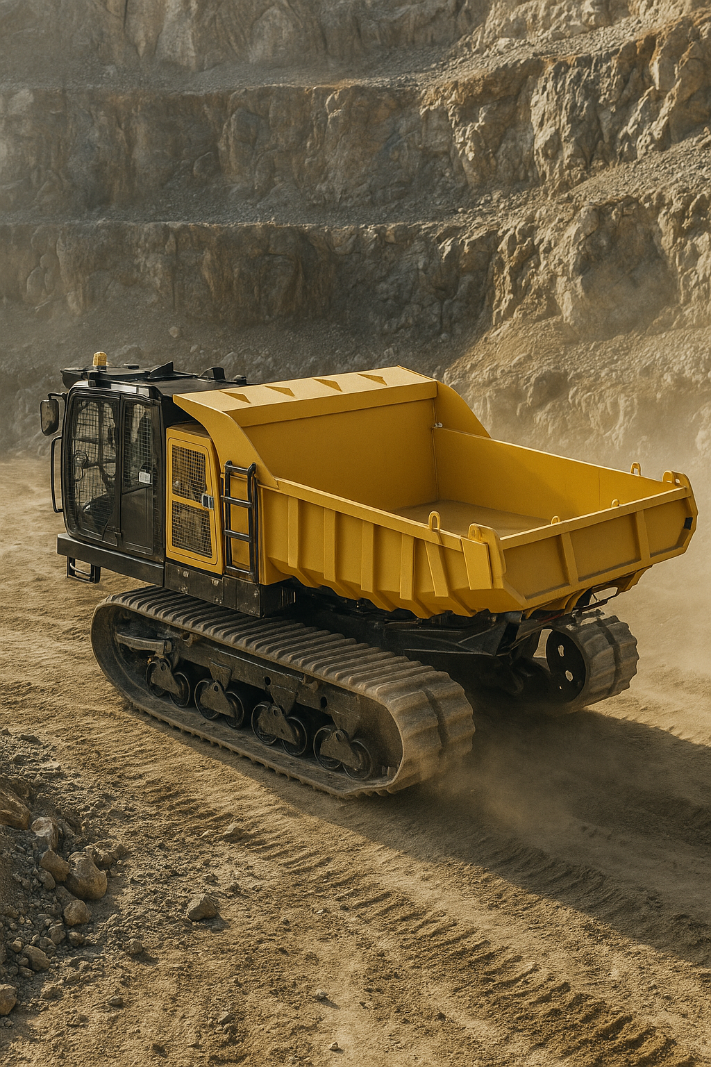 Самосвал гусеничный