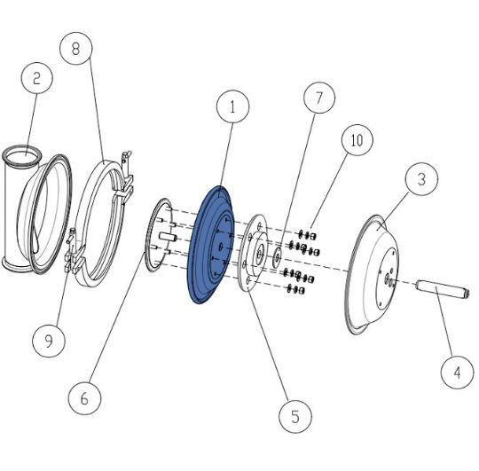 Мембрана насоса Murzan