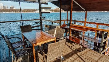 Барбекю зона ресторана