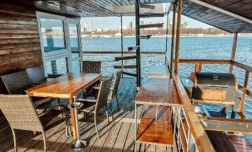 Барбекю зона ресторана